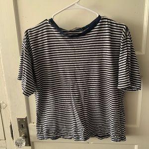 Brandy Melville one size striped tee